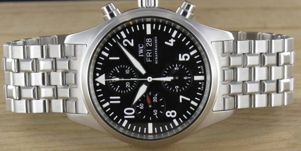 IWC Armbänder & -reifen: IWC Fliegerchronographen Stahlband – Gebraucht aus Schwyz von Marhin