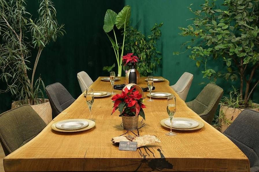 Tavoli: Baumscheibentisch aus Eiche - Ein Unikat aus der Natur – Usato da Walchwil venduto da Swissdesign_Haag 8