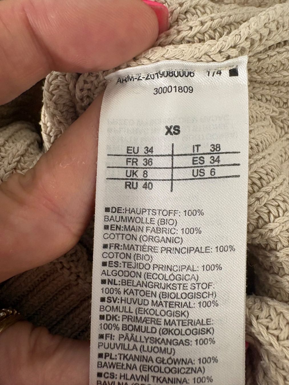 Armedangels Maglioni & Felpe: Armedangels oversize Pullover beige Gr. XS-M Bio Baumwolle – Nuovo (secondo la descrizione) da Regensdorf venduto da secondchancefashion 5