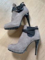 Hellbraune Stiefeletten italienische Marke Napoleone Gr 37