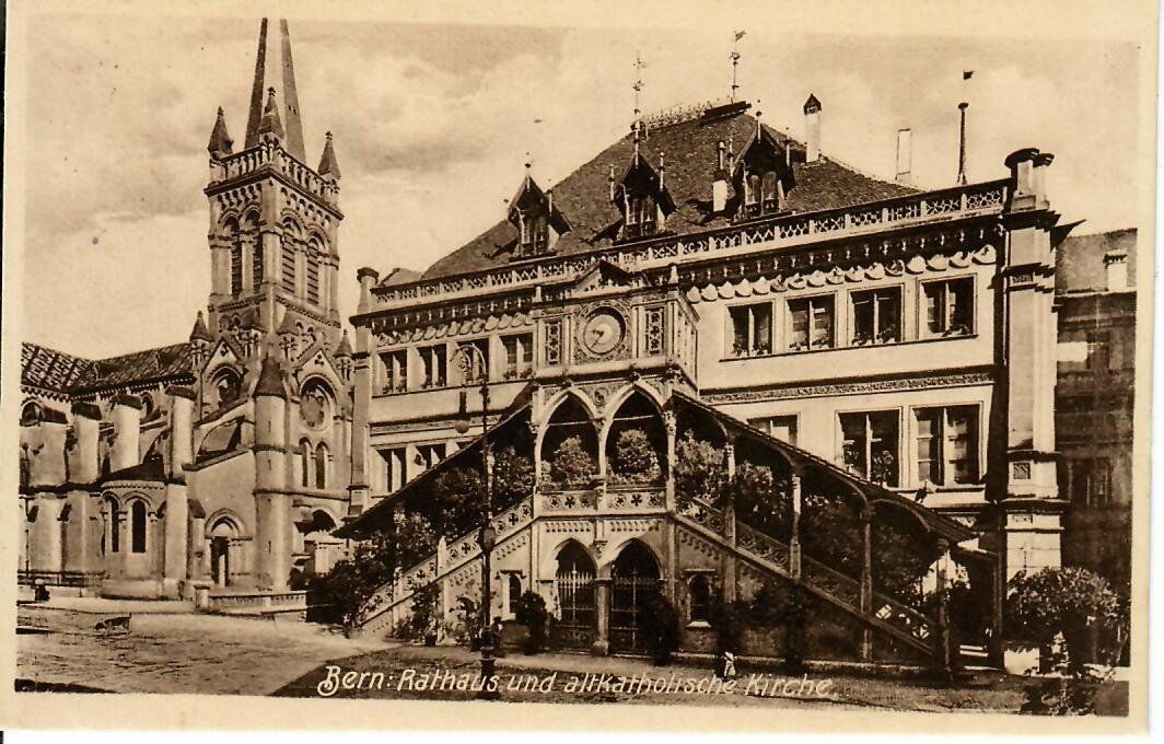 Cartoline postali: Bern Rathaus – Usato da Hochdorf venduto da Ziegel-16