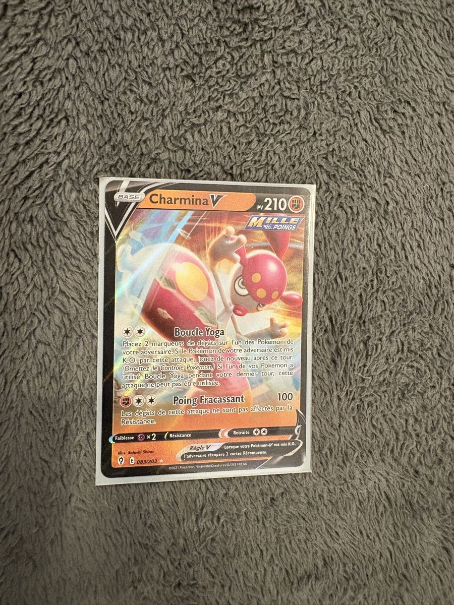 Pokémon Cartes à collectionner: Carte Pokémon Charmina V – Neuf avec emballage d'origine à Cugy FR par K78