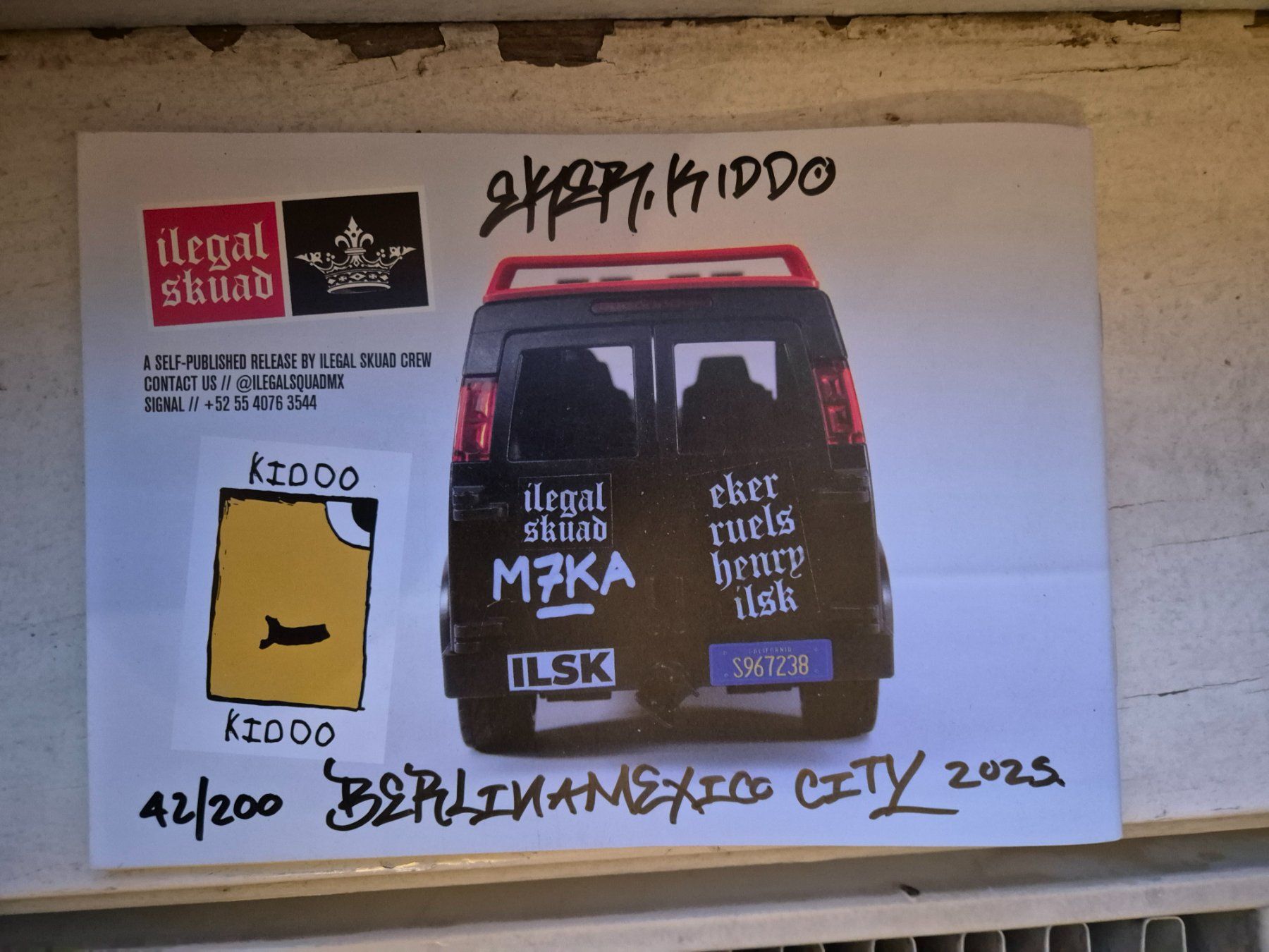 Riviste & Magazine: Graffiti Mexiko Heft A5, Illegal Squad – Usato da Zürich venduto da haitimarasa 3