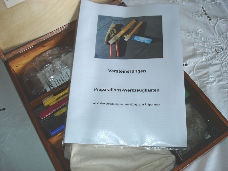 Swiss Tutti gli attrezzi: Fossilien Präparation Werkzeugkasten – Nuovo e nell'imballaggio originale da Olten venduto da smiples 4