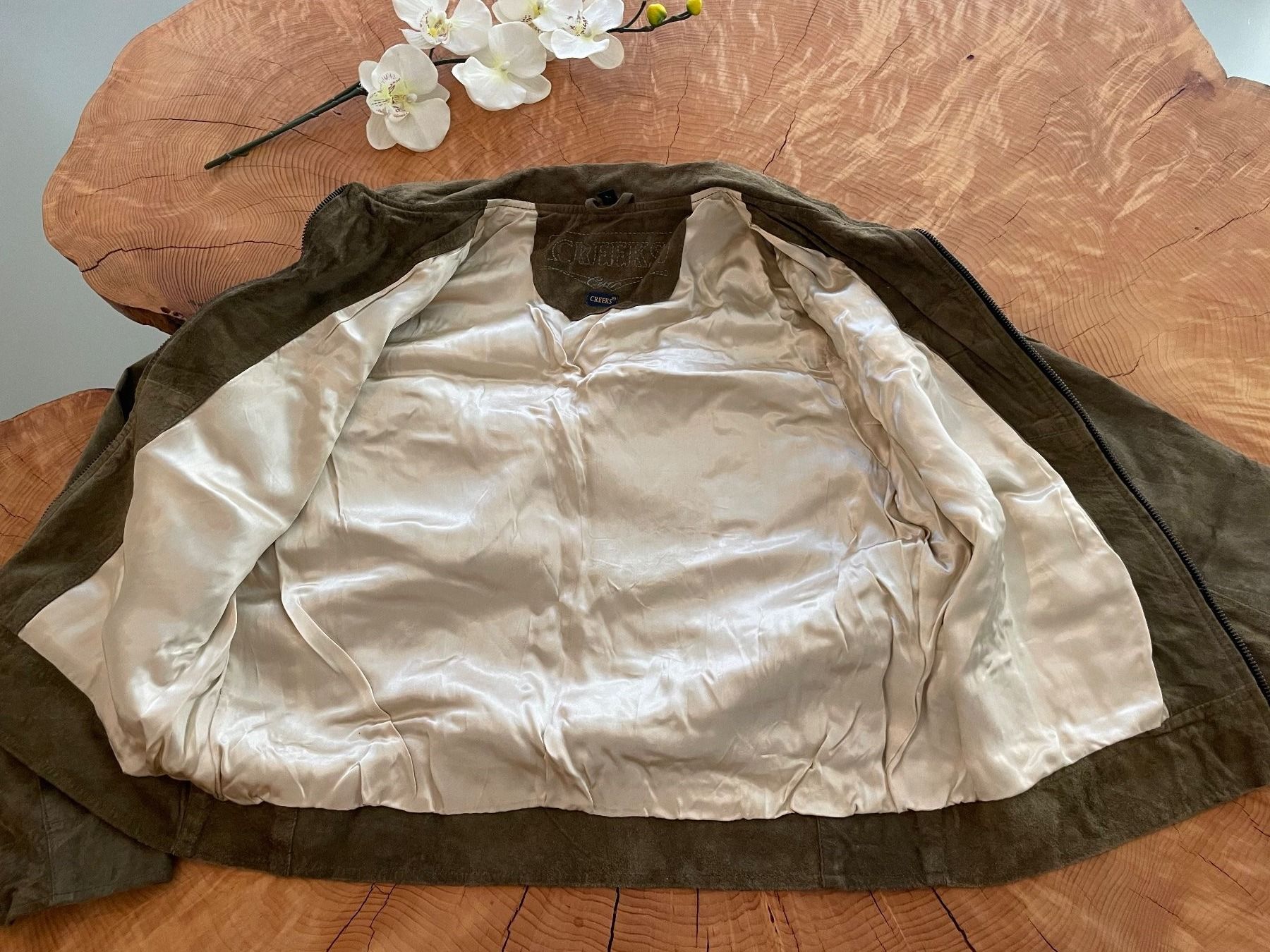 Giacche: Wunderschöne wildlederjacke von CREEKS / Veste en daim – Usato da Zürich venduto da AnnaSa 7