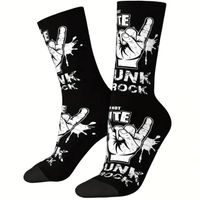🎸 Coole Rock Socken – Lassiger 3D-Druck! 🤘💫