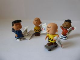 4 Peanuts, Charlie Brown, Schleich, neu