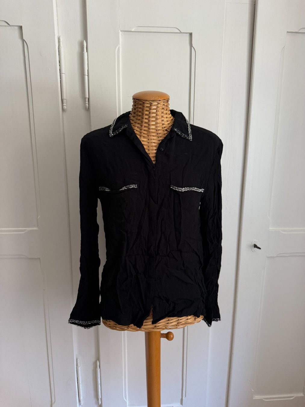 Zara Camicette: ZARA - Bluse schwarz S – Usato da Zürich venduto da Diazaio