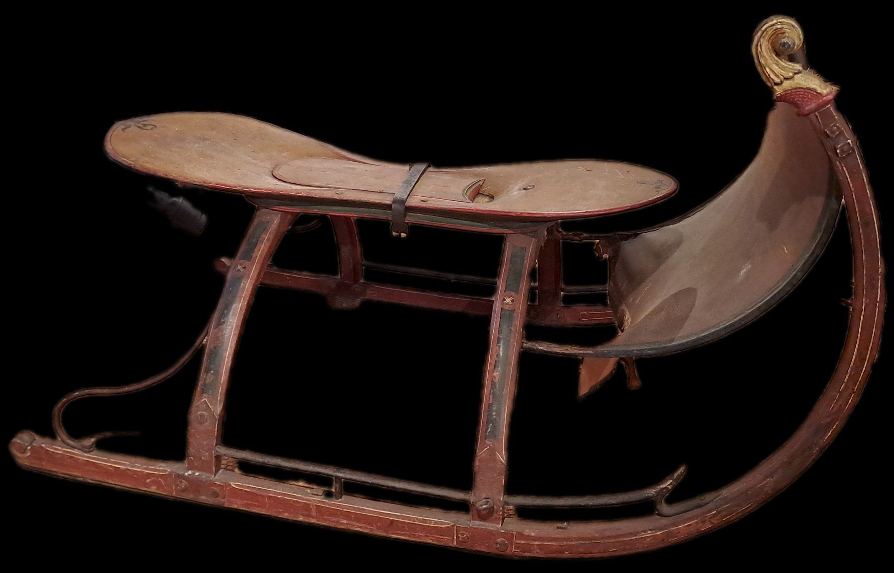 Slitta: Antiker Schlitten ca 19. Jahrhundert – Usato da Berikon venduto da Lin