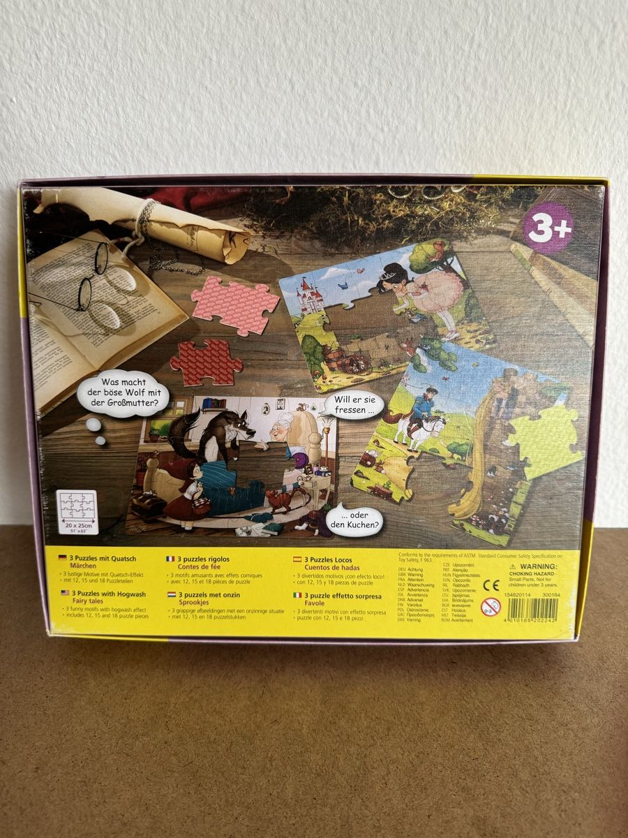 Haba Puzzle: 3 Märchenpuzzles Prinzessinnen – Usato da Buchberg venduto da MaddieF 1