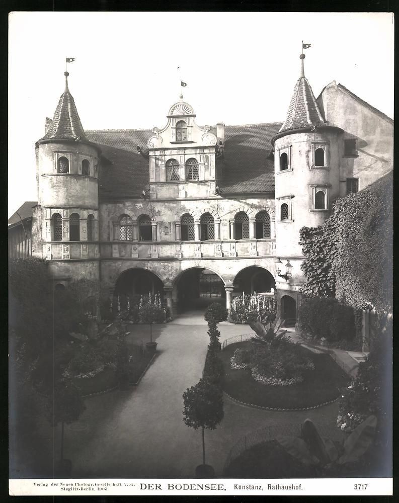 Fotografie & Manifesti: Fotografie Konstanz / Bodensee, Rathaush – Usato da Berlin venduto da bartko-reher