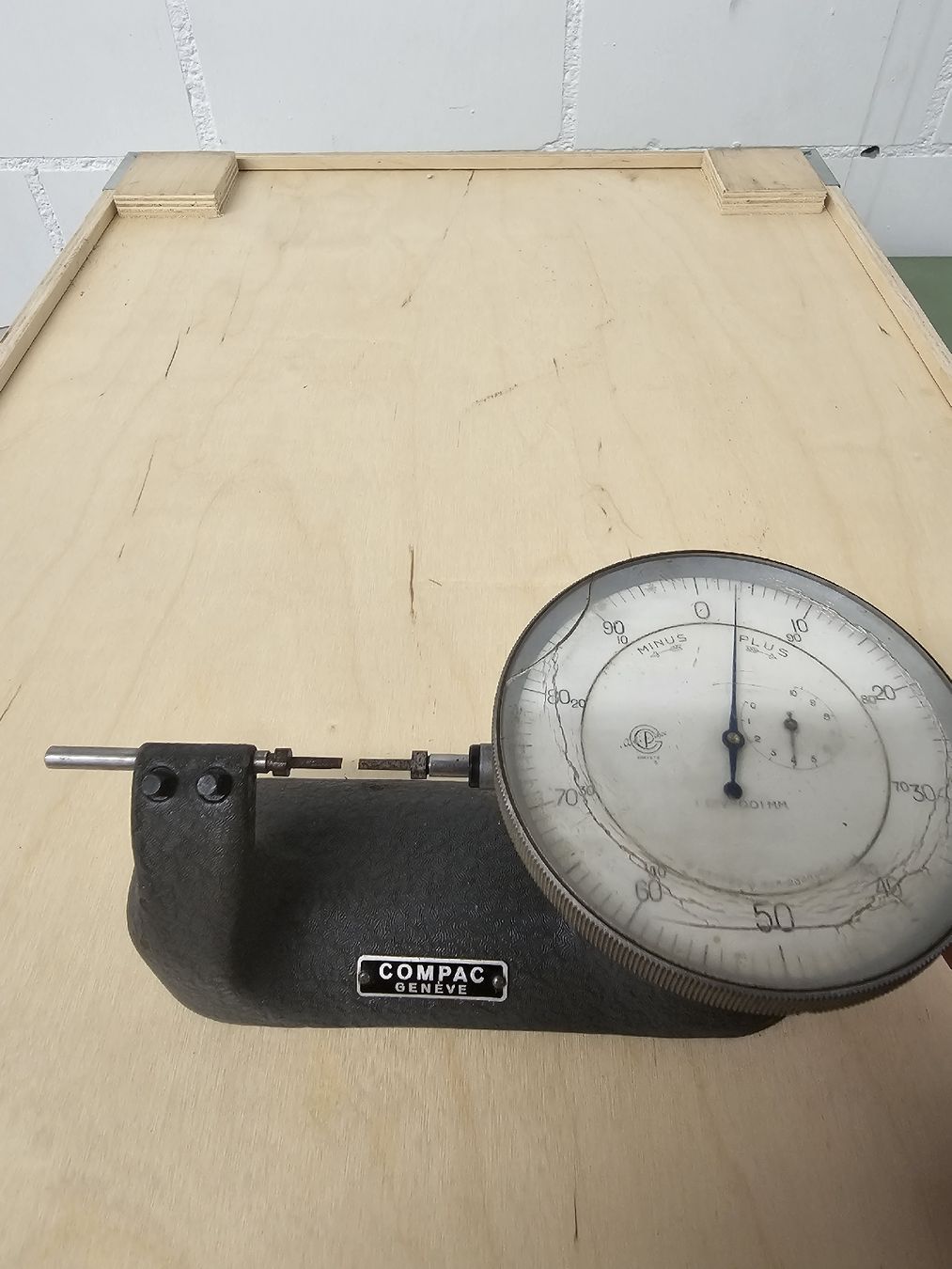 Misurare: Compac Genève Mikrometer / Messuhr – Usato da Biel/Bienne venduto da Switzerland92 4