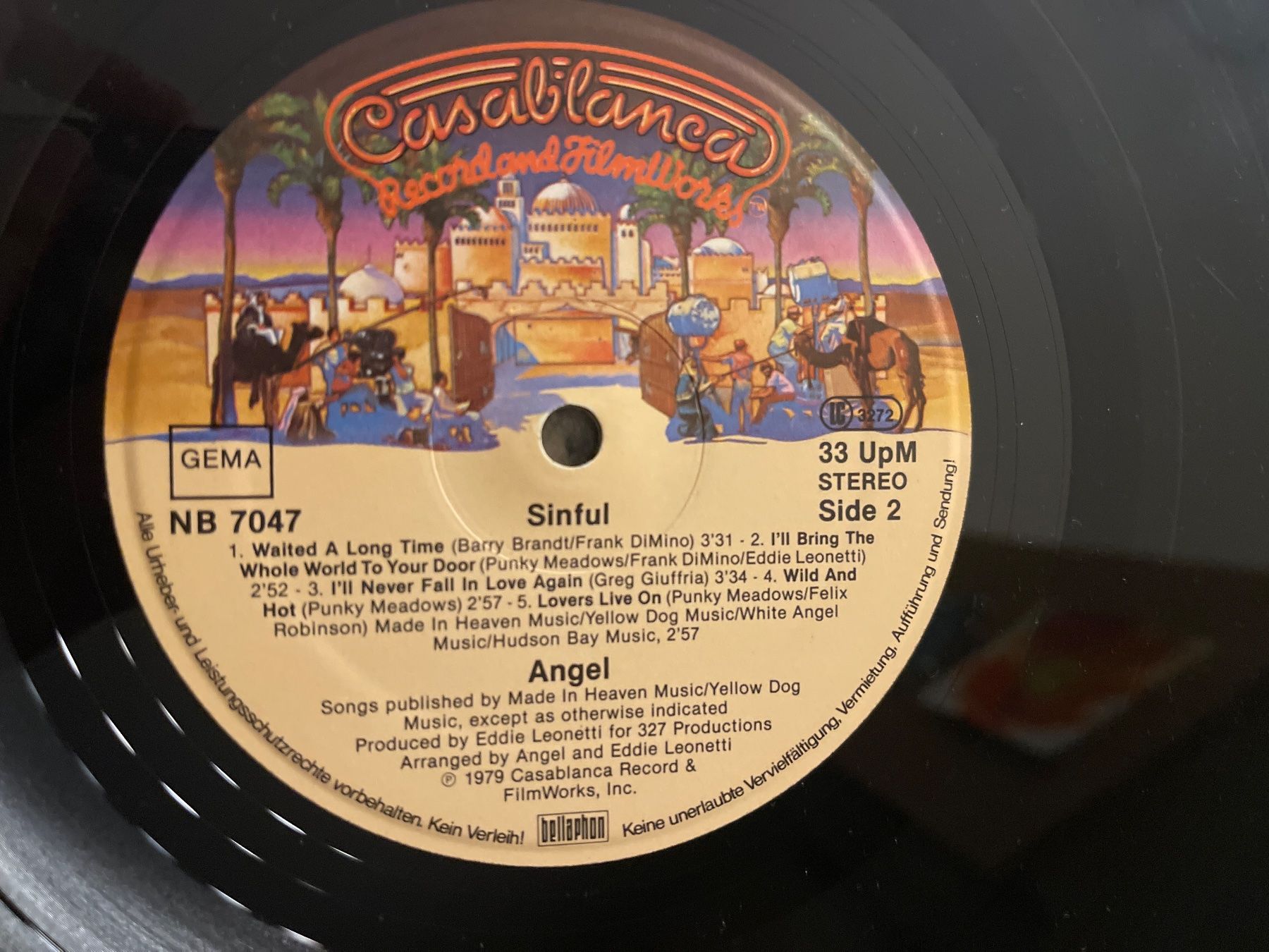 Dischi in vinile: A173/Angel - Sinful – Usato da Frutigen venduto da Philippe_jsp 2