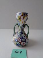 Murano-Vase Millefiori Fratelli Toso