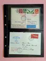 interessantes Konvolut Flugpost-Briefe Schweiz 1929 - 2001
