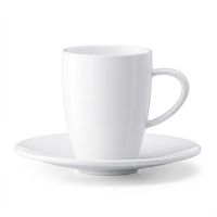 JURA Kaffeetassen 4 Stück Porzellan von Kahla inkl. Teller