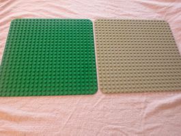 2 grosse originale Lego DUPLO Platten