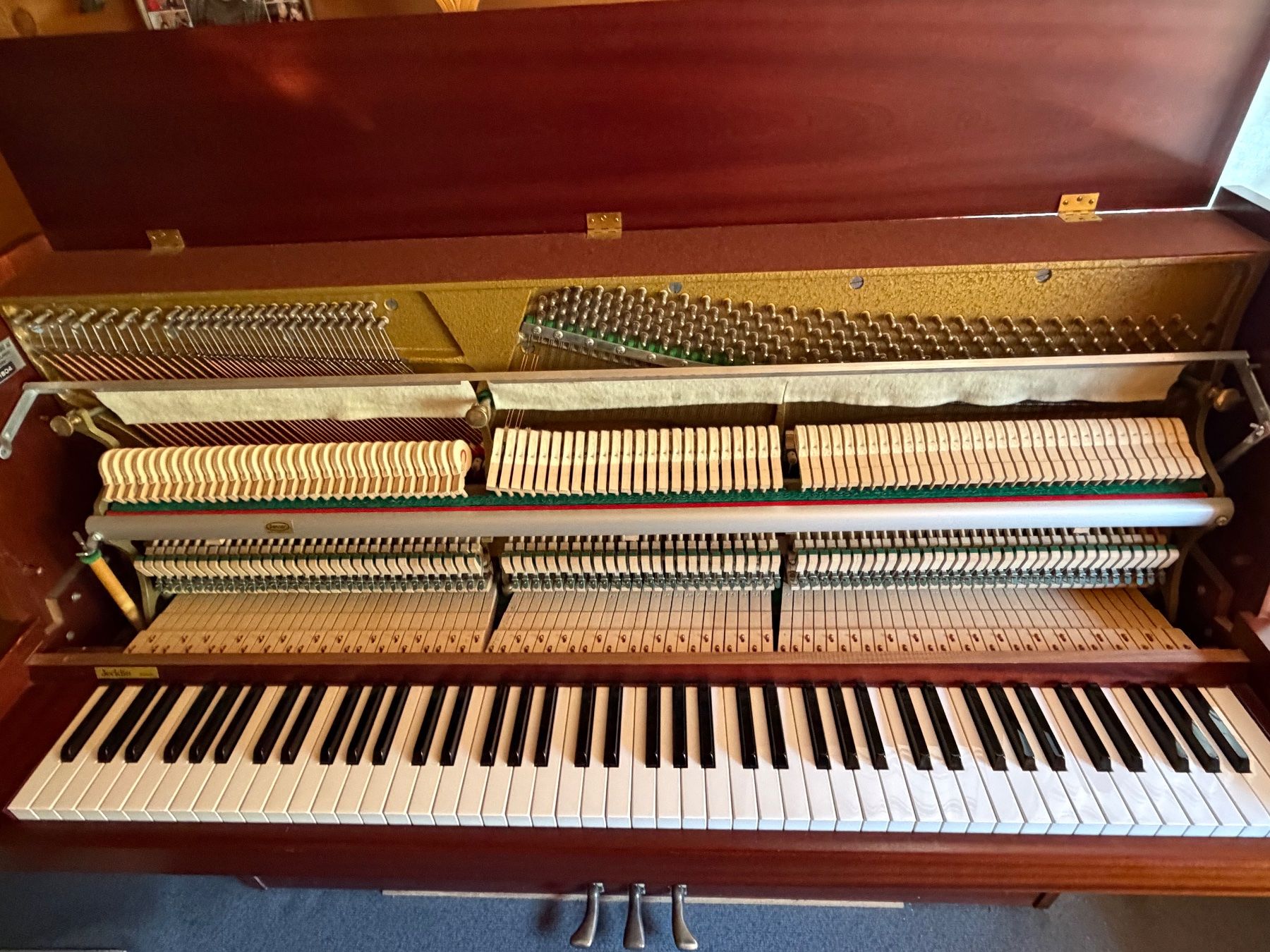 Musikinstrumente: Klavier Nordiska 112 Cm – Gebraucht aus S. Vittore von Giano1 2