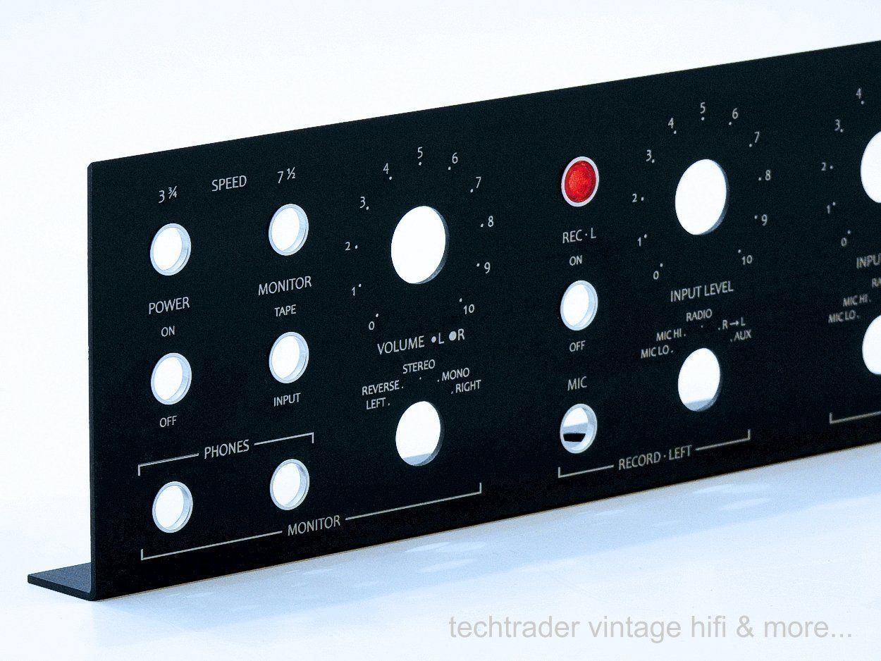 Revox Apparecchi a nastro: Frontpanel zu ReVox B77... – Nuovo (secondo la descrizione) da Lohn-Ammannsegg venduto da Techtrading-GmbH 2