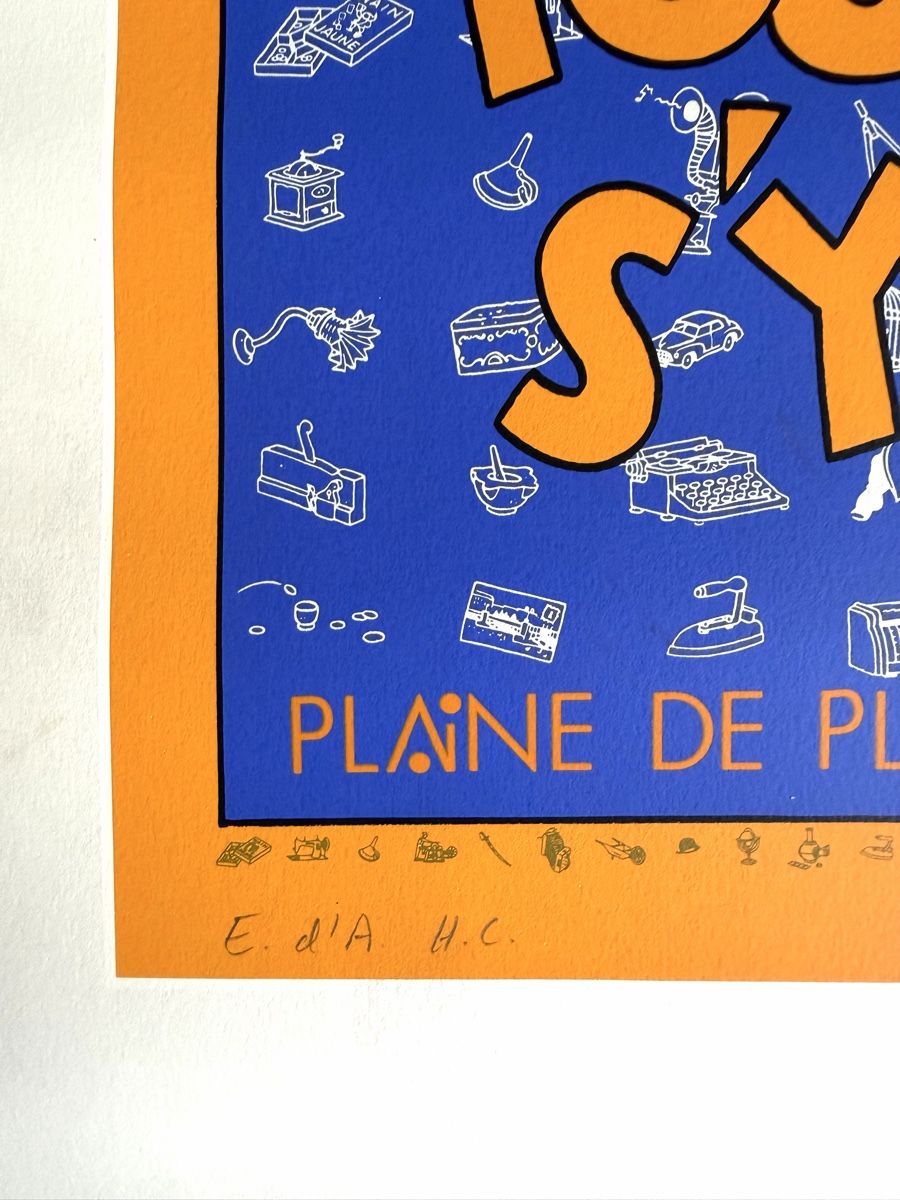 Poster & Bilder: Affiche EXEM 1990, édition signée  – Gebraucht aus Choulex von collectart 5