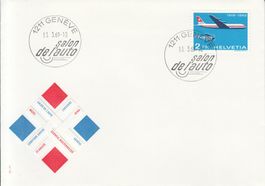 Sonderstempel SA. 37 Autosalon Genève 1969