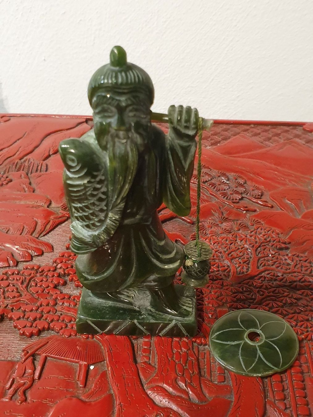 Statuette: Schöne Jade Figur – Usato da Jona venduto da HappyHappyHappyHappy 1