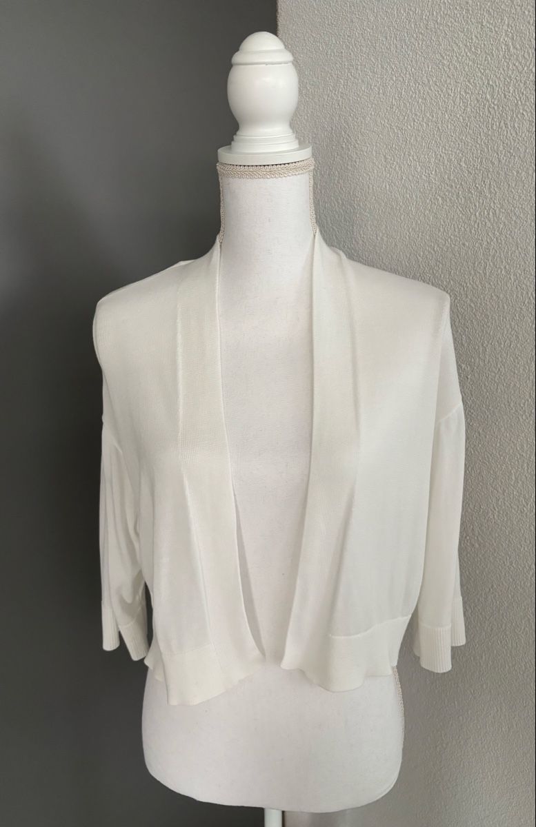 Comma Vestes: Comma Strickjacke Weiss, Gr. S – Neuf (Voir description) à Illnau par TeddyBean