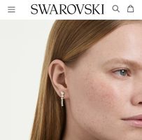 Swarovski boucles d'oreilles neuves jamais portées