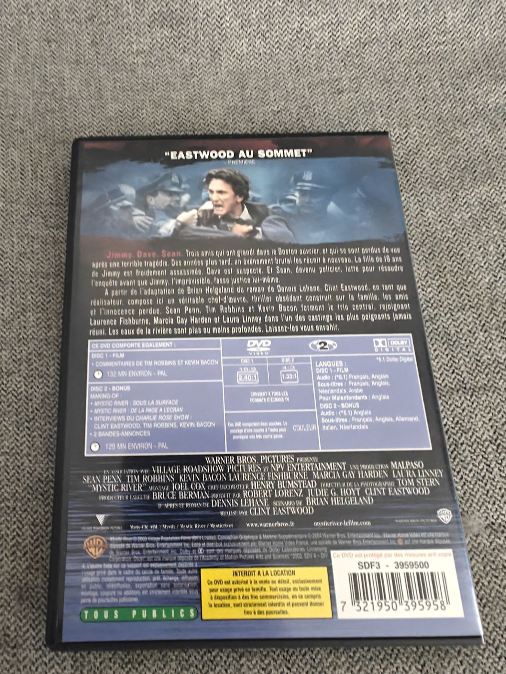 Alle DVDs: Mystic River DVD (FR,EN) – Gebraucht aus Biel/Bienne von Nekomimi 1