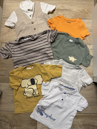 7x T-Shirts für Jungen in Größe 86 Zara, H&M, Next,… 🦊
