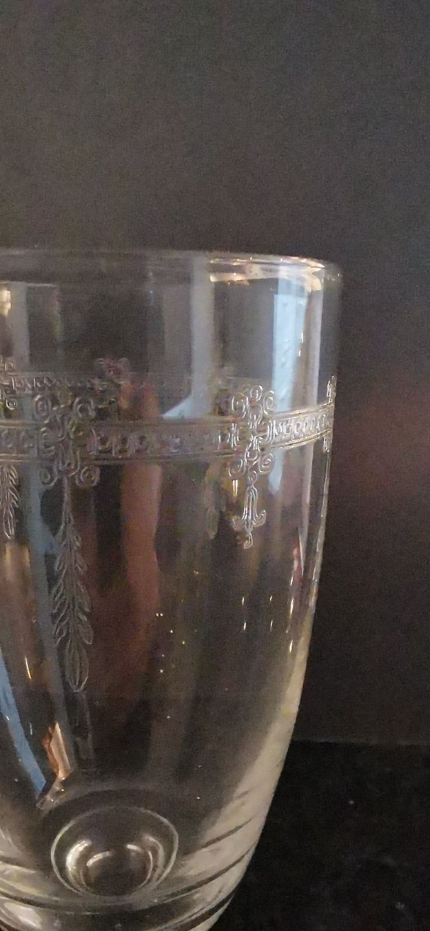 Gläser: Kaffeeglas geritzt ca.1940 – Gebraucht aus Aadorf von Chnorli-Furz 1