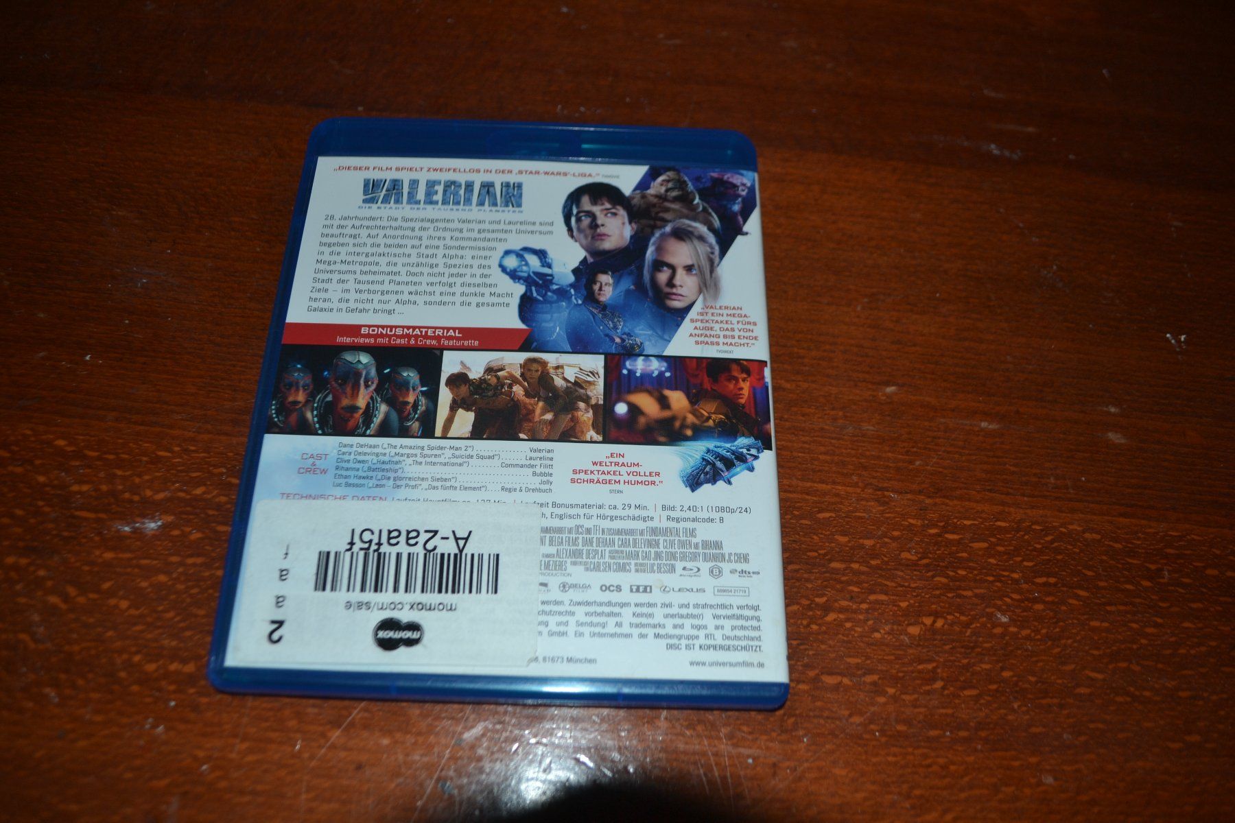 Alle DVDs: Valerian – Gebraucht aus Laupen ZH von chefdom 1