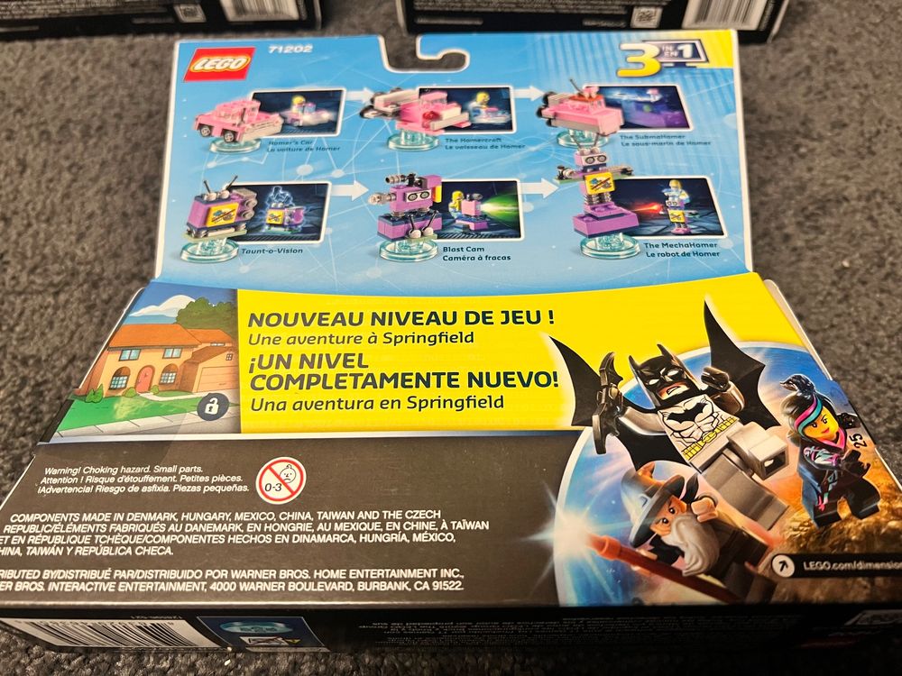 LEGO DIMENSIONS The Simpsons 71202 71211 71227 (Neuf avec