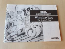Anleitung Wonder Boy The Dragons Trap Game Gear