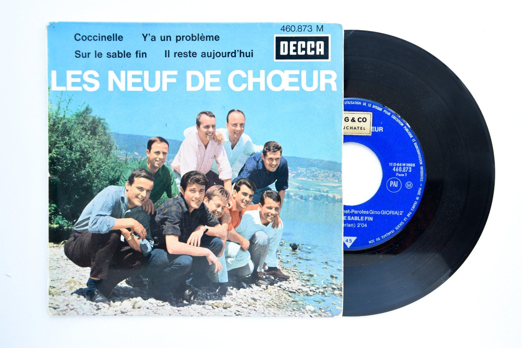 Autografi: Les Neuf de Chœur - Disque signé – Usato da Belmont-sur-Yverdon venduto da ag97 2