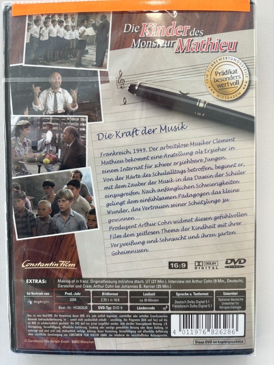 Tutti i DVDs: Die Kinder des Monsieur Mathieu DVD - Neu – Nuovo e nell'imballaggio originale da Termen venduto da rowi13 1