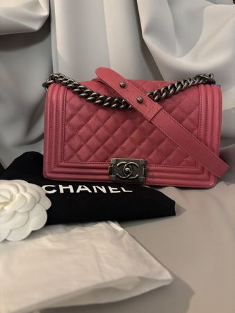 CHANEL LE BOY BAG 25CM 100% ORIGINAL