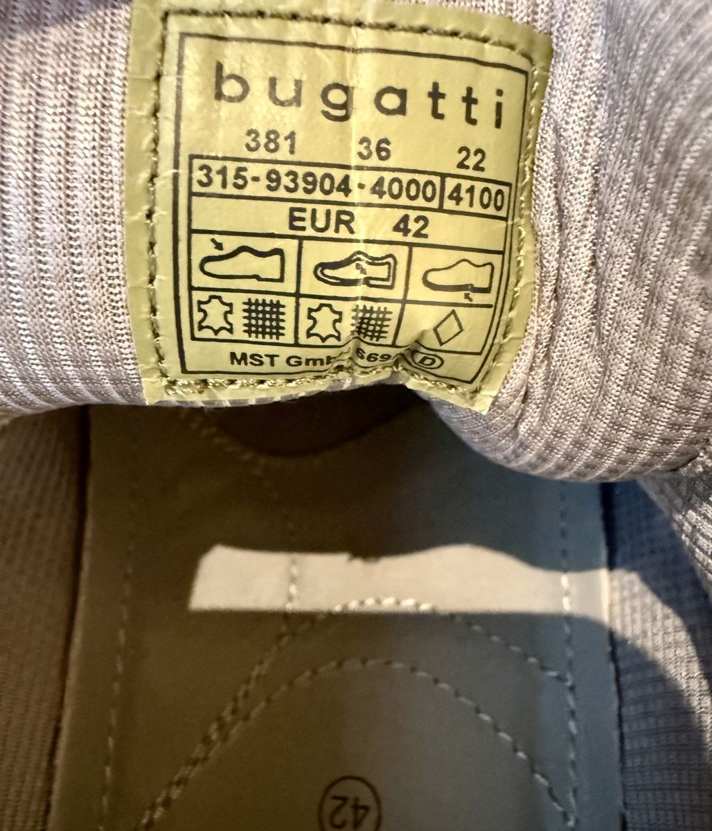 Bugatti Herrenschuhe: Echtleder Sneaker von Bugatti / Neu! – Neu (gemäss Beschreibung) aus Schattenhalb von Oodaaq 7