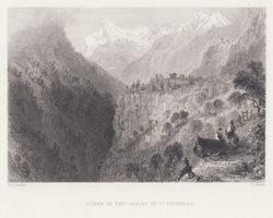 VALLEY OF ST. NICHOLAS, STAHLSTICH 1835