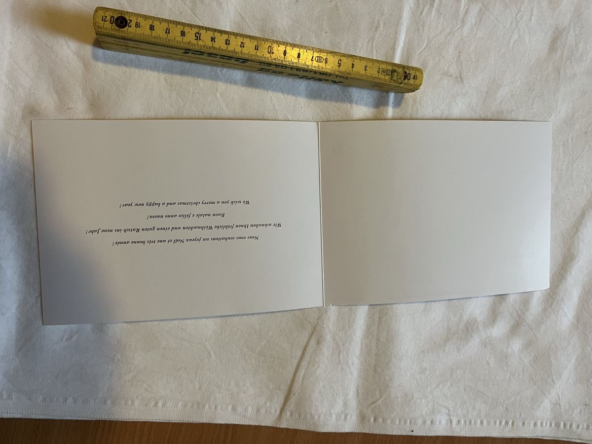 Karten: Honda Weinachtskarte Vintage – Neu (gemäss Beschreibung) aus bretzwil von nightflasher 3