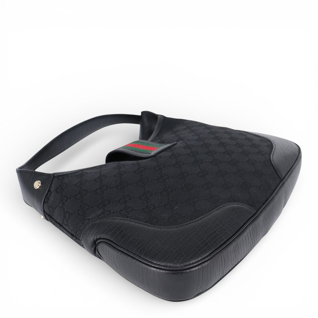 Gucci Borse da donna: Gucci Jackie Sherry schwarz – Usato da Binningen venduto da Designerlabels 8