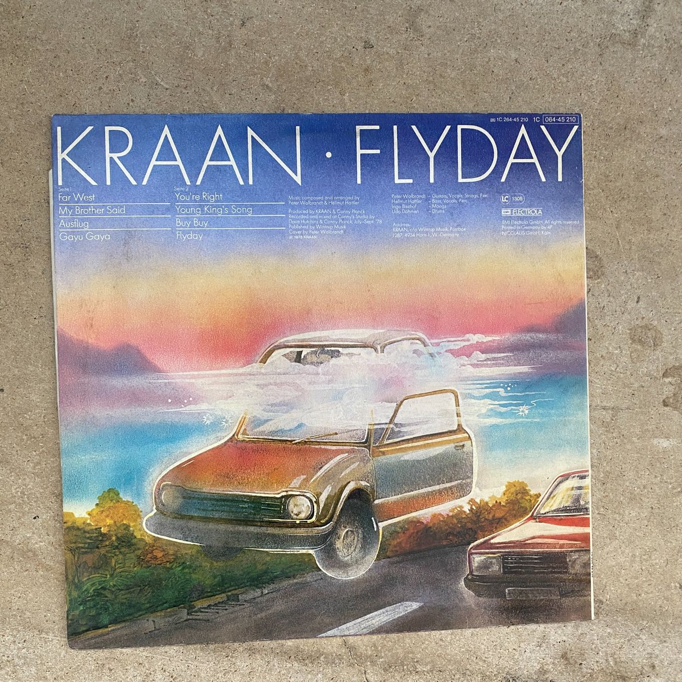 Dischi in vinile: Kraan Flyday Vinyl LP – Usato da Zürich venduto da honey-k 1