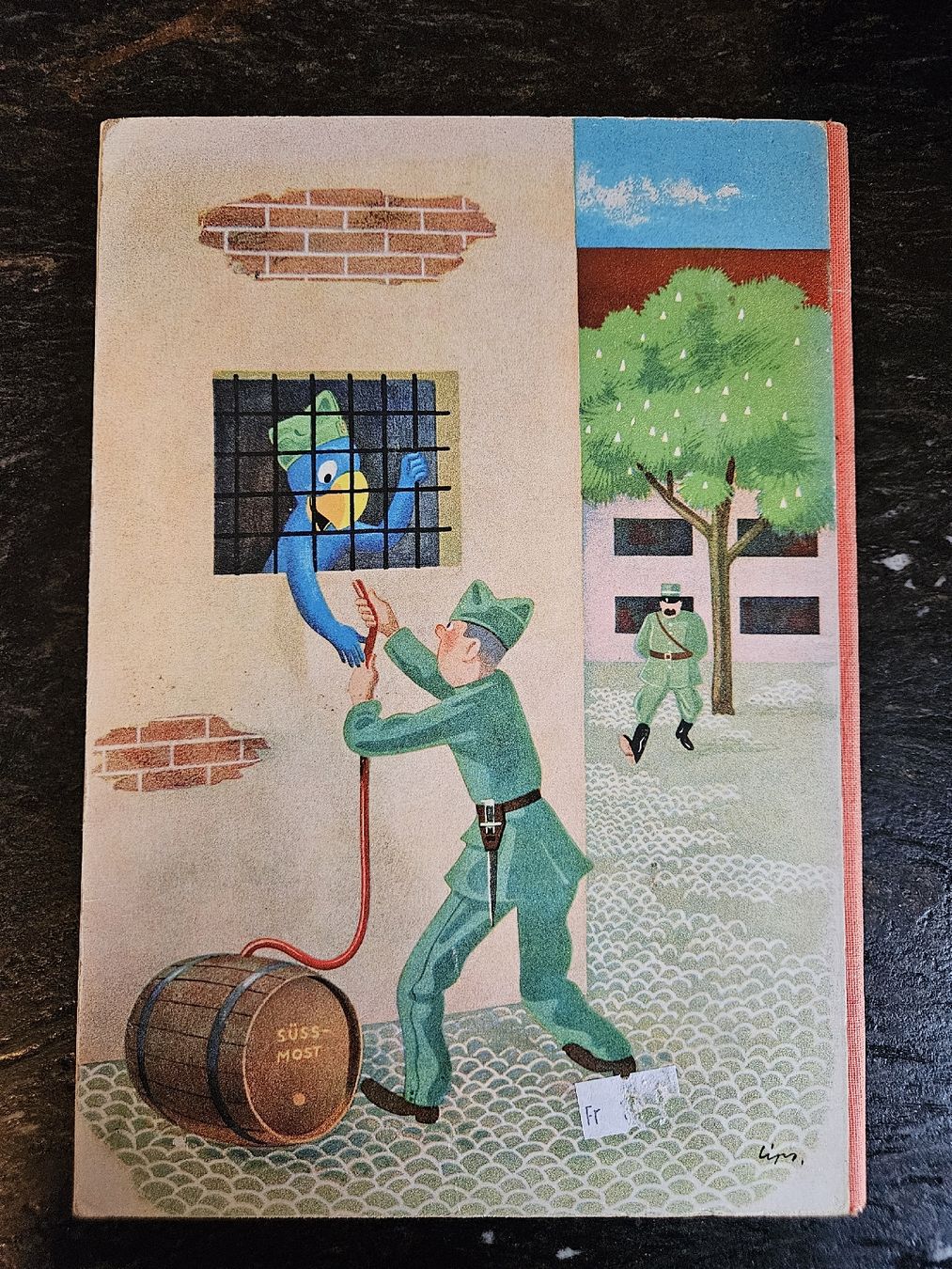 Libri: Globi wird Soldat - Kinderbuch 7. Auflage (1972) – Usato da Eschenbach SG venduto da MarThu 5
