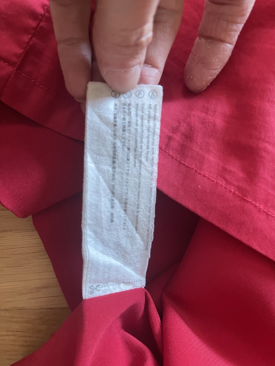 Vestiti: Kleid rot Grösse M Bio Baumwolle schick – Usato da Rüschlikon venduto da leo_mwz2 6
