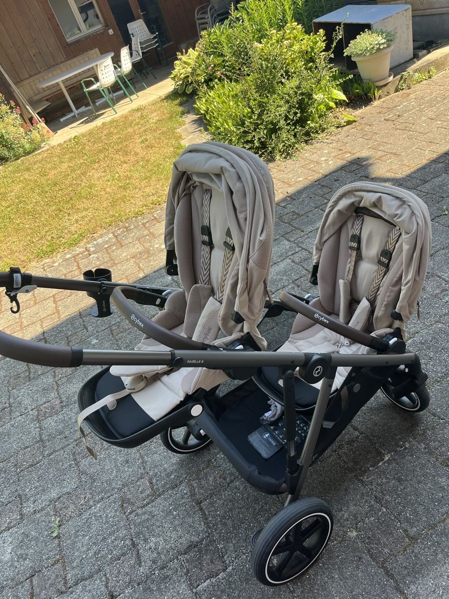 Cybex Carrozzine: Zwillingswagen Cybex Gazelle S – Usato da Berg TG venduto da Joelle304