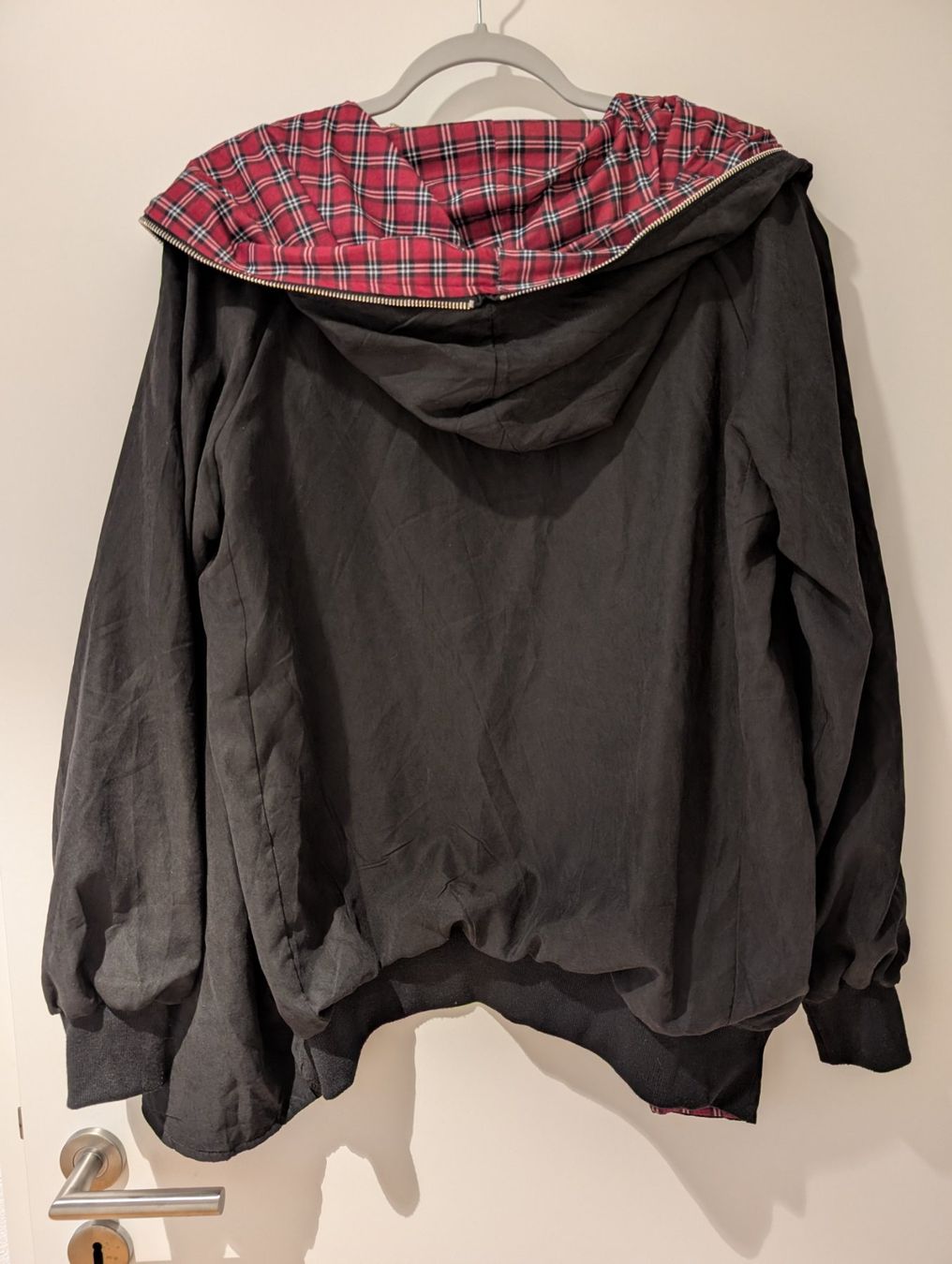 Giacche: Kapuzenjacke mit Tartan-Futter, M – Usato da Schönenwerd venduto da sal_75dx 2