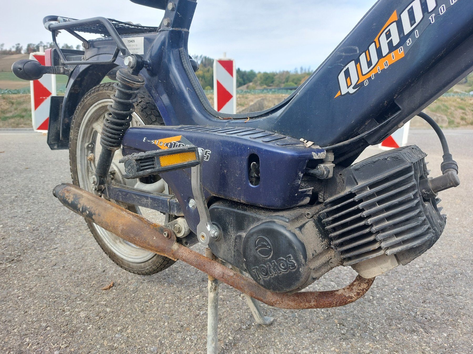 Tomos Cyclomoteurs: Tomos Quadro Mofa Töffli – Défectueux à Schleitheim par ZieglerMotoRecycling 6