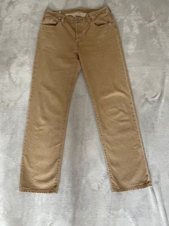 Levi's 501 beige clair, taille 28, parfait pour l'été!