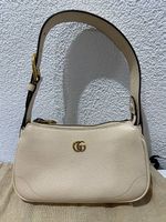 GUCCI Handtasche Schulter Aphrodite GG Mini Beige Leder Top