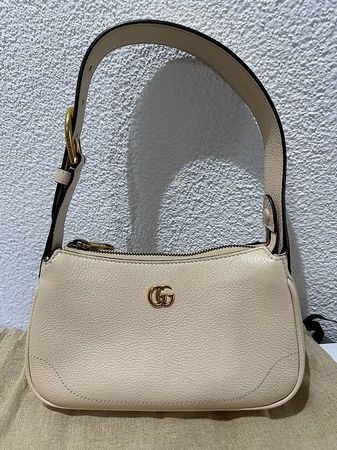 GUCCI Handtasche Schulter Aphrodite GG Mini Beige Leder Top